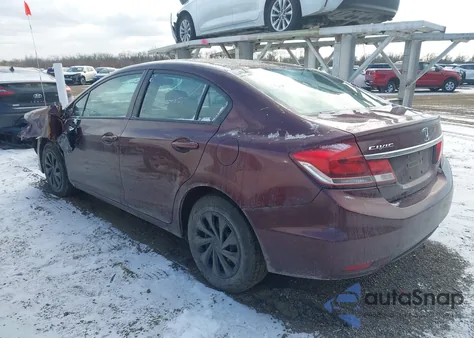 2014 Honda Civic Lx z USA, uszkodzony, nr VIN 19XFB2F57EE030467